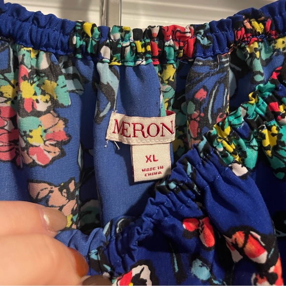 Floral Off the Shoulder Dress - Picture 3 of 3